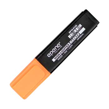 Marcador Fluorescente Epene EP10-0122 Laranja-1un