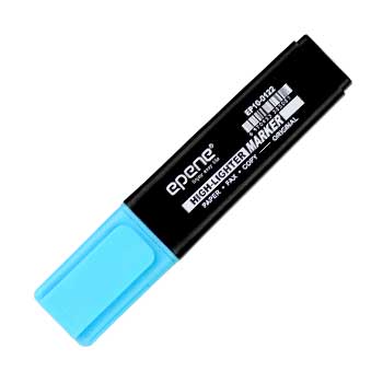 Marcador Fluorescente Epene EP10-0122 Azul-1un