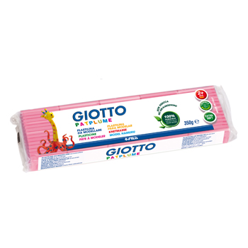 Plasticina Giotto Patplume 350gr Rosa