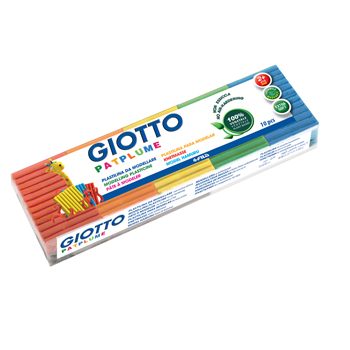 Plasticina Giotto Patplume Conjunto Sortido 10x50gr