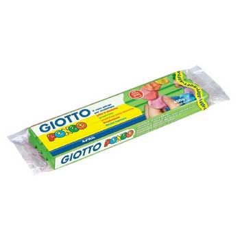 Plasticina Giotto Pongo Soft 450gr Verde Claro
