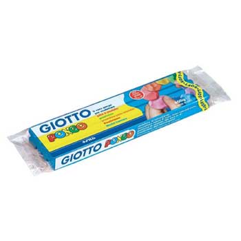Plasticina Giotto Pongo Soft 450gr Azul Claro