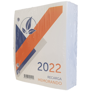 Bloco Memorando 2022 com Furos para Base de Secretaria