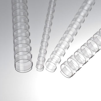 Argolas Pvc Encadernar 20mm 175 Folhas Cx100un Transparente