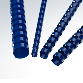 Argolas Pvc Encadernar 14mm 90 Folhas Cx100un Azul