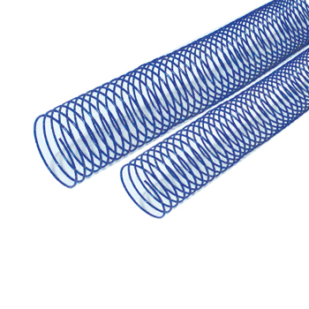 Argolas Espiral Metalicas Passo 5:1 42mm Cx 25 Azul