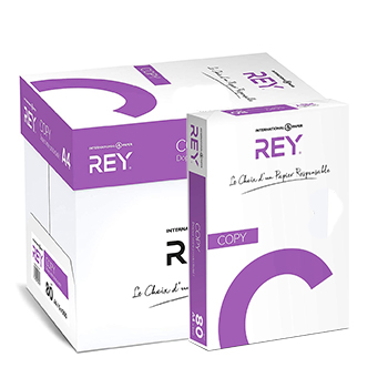 Papel 080gr Fotocopia A4 Rey Copy Paper 5x500 Folhas