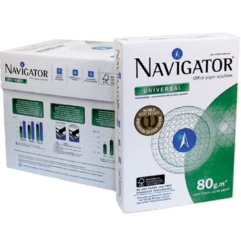 Papel 080gr Fotocopia A3 Navigator Premium 5x500 Folhas
