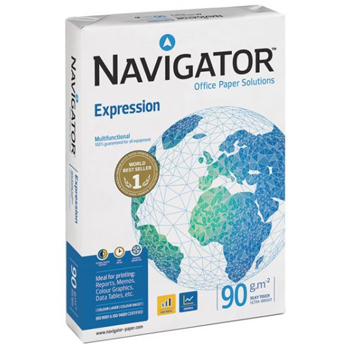 Papel 090gr Fotocopia A4 Navigator 1x500 Folhas