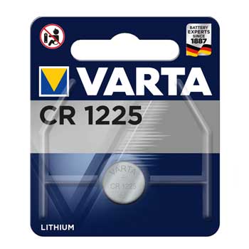 Pilha Lithium Varta CR1225 3V (6225) 1un