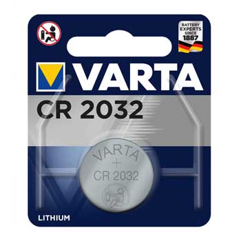 Pilha de LITHIUM Varta CR2032 3V-230mAh 1un