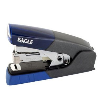 Agrafador 24/6 30Fls Flat-Clinch Eagle Azul