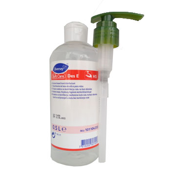 Gel Desinfetante Soft Care Des-E H5 (base álcool) 500ml