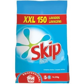 Detergente em Pó Máquina Roupa Skip Pro 150 Doses 14,25Kg
