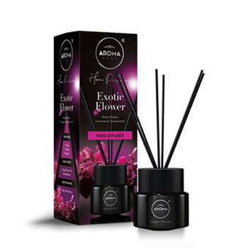 Ambientador Aroma Home Black S. Sticks Exotic Flower 100ml