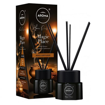 Ambientador Aroma Home Black S. Sticks Magic Place 100ml