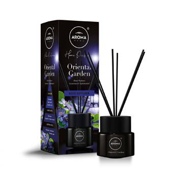 Ambientador Aroma Home Black S. Sticks Oriental Garden 100ml