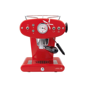 Máquina Café Cápsulas ILLY X1 Iperespresso Cor Vermelha