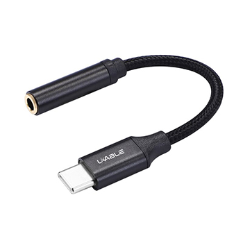 Adaptador Áudio USB-C para Jack 3,5mm