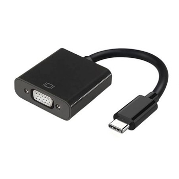 Adaptador USB-C para VGA Preto