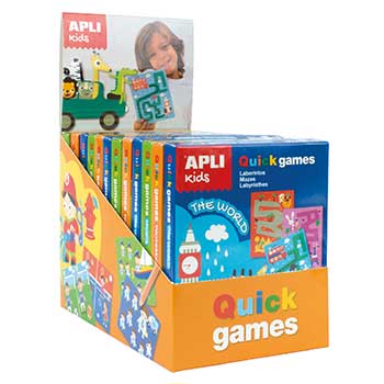 Expositor Apli Kids Quick Games 3 Temas 12un