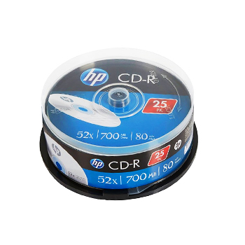 CD-R HP 700Mb 52x 80min Spindle Pack 25