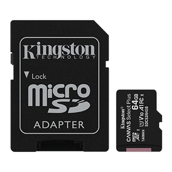 Cartao Memoria KINGSTON 64GB micSDXC Canvas Select Plus