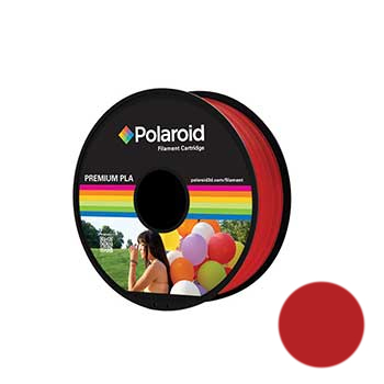 Filamento Polaroid Universal PLA 1.75mm 1Kg Vermelho