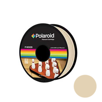 Filamento Polaroid Universal P-WOOD 1.75mm 500g Natural