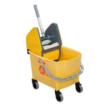 Conjunto Combo Bravo (Balde 25Litros+Prensa) Amarelo
