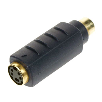 Acoplador S_VHS F para 1x RCA F