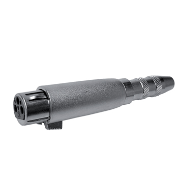 Adaptador XLR 3P para Jack Mono 6,35mm