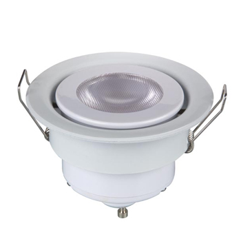 Lampada de tecto embutida com armacao LED 5 W - GU10 - 230V