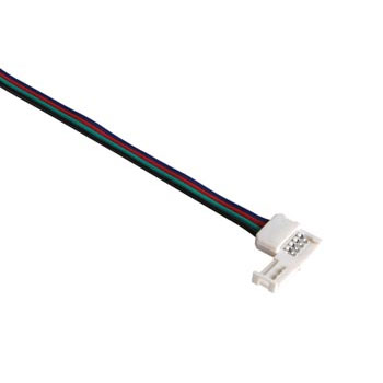 Conector com cabo para fitas LED RGB (5050)