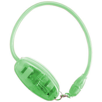 Bracelete Eletroluminescente EL Neon Verde