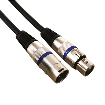 Cabo Audio XLR Macho para XLR Fêmea 10mts