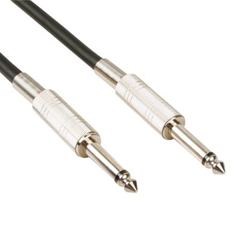 Cabo profissional coluna 2x1,5mm, 2x6,35mm Jack azul 5mts