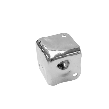 Cantos metálicos para colunas de audio 38mm x 38mm x 90°
