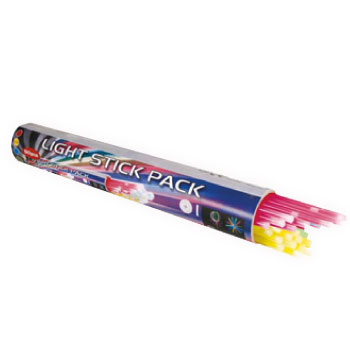 Bastao de luz 20cm diametro 0,5cm 4 cores pack50un