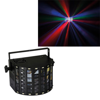 Astar III - Triple Derby 4x3W RGBW - DMX
